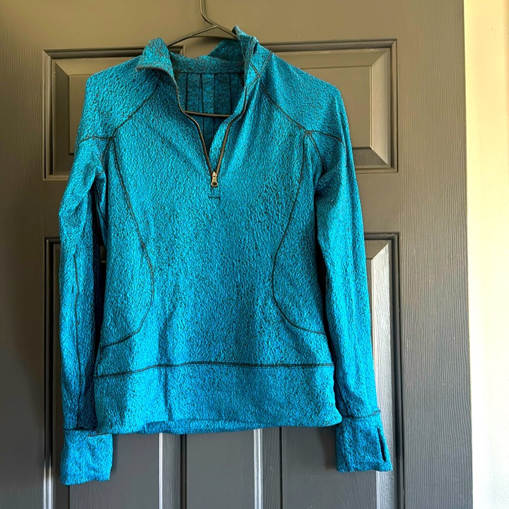 Blue and black jacket Lululemon